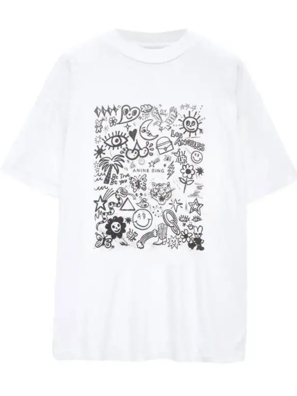 Anine Bing Ashton Doodle Tee